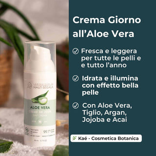 Crema Giorno all'Aloe Vera