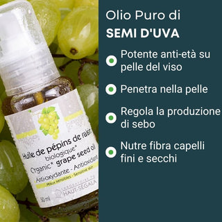 Olio Puro di Semi d'Uva