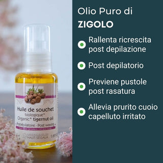 Olio Puro di Zigolo (Noce di Tigre)