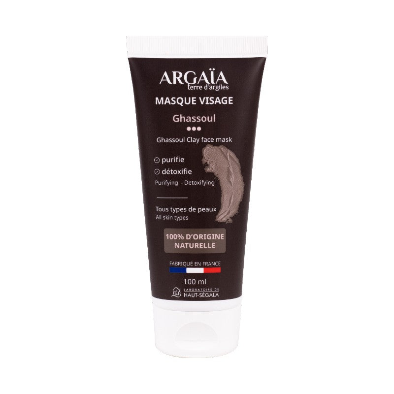 Maschera per il viso all'argilla lavica Ghassoul