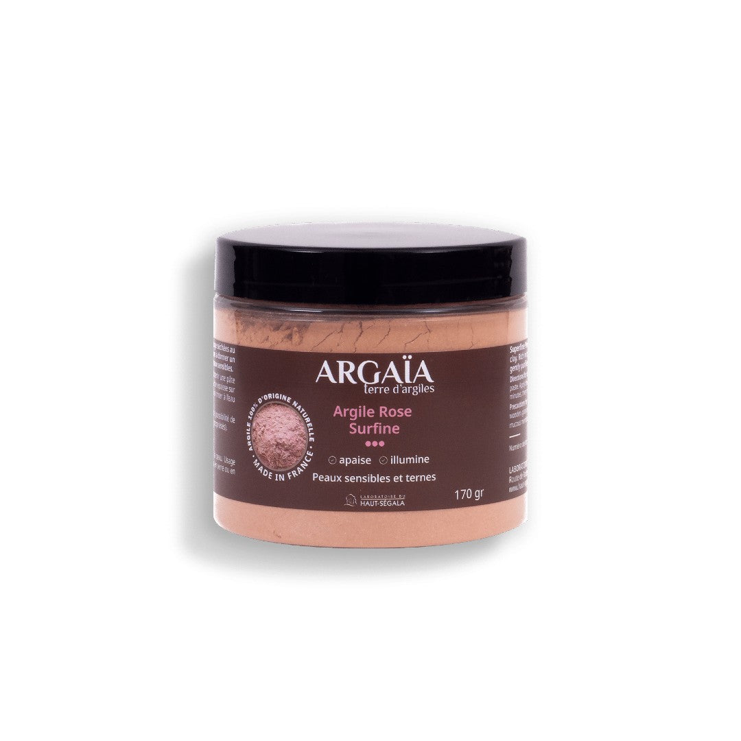 Argilla Rosa Pura in Polvere