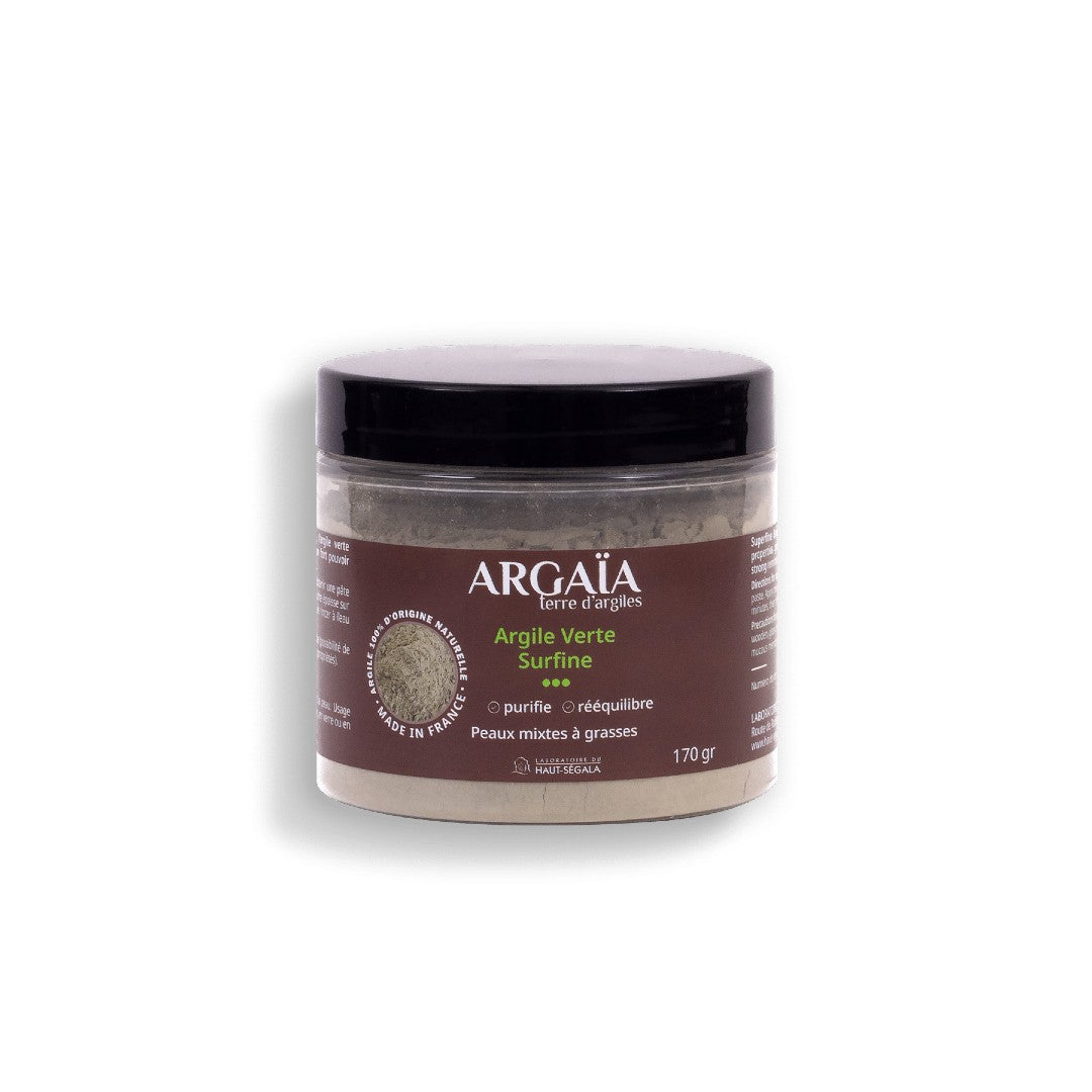 Argilla Verde Pura in Polvere