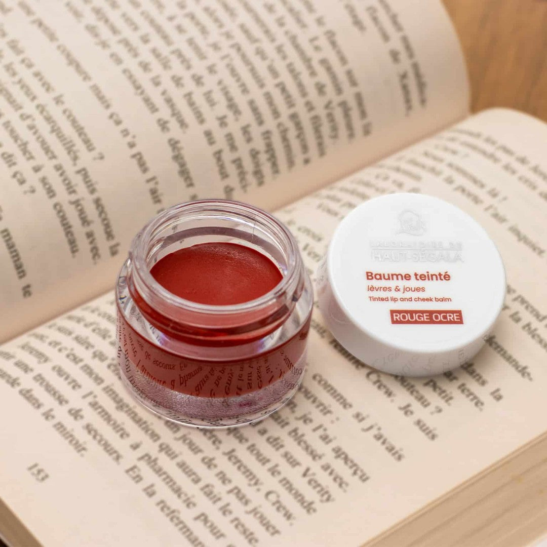 Balsamo Labbra-Guance Rosso Ocra alla Vaniglia