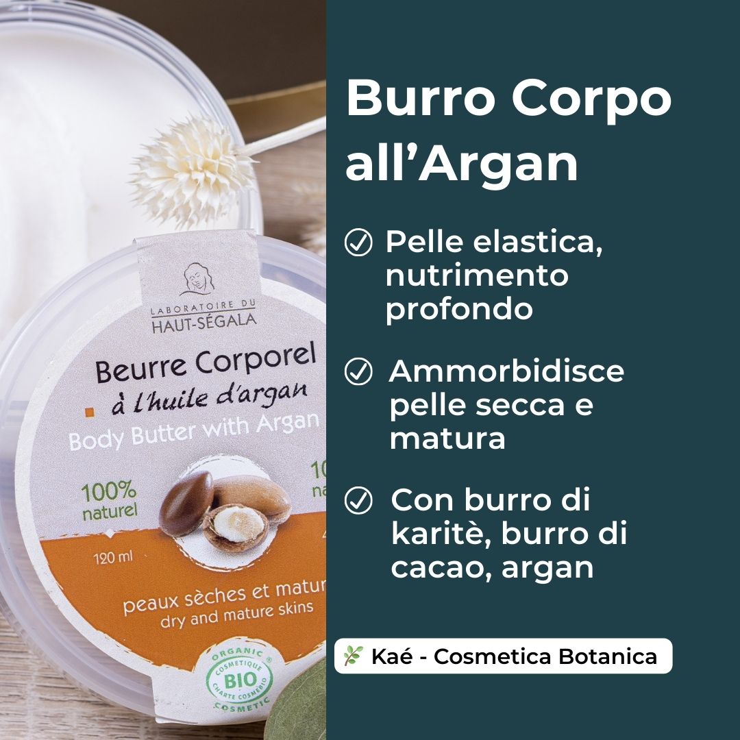 Burro Corpo all'Olio di Argan