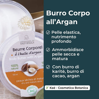 Burro Corpo all'Olio di Argan