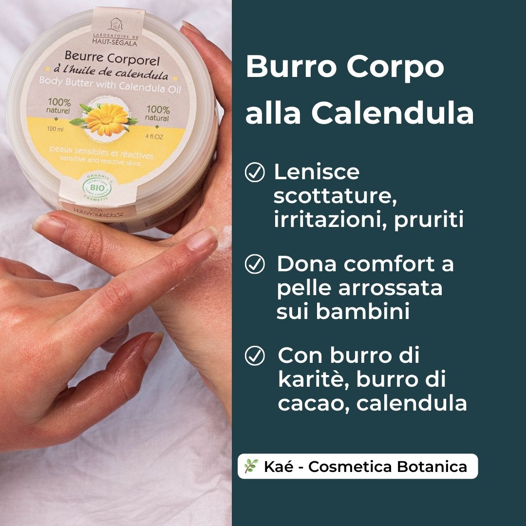 Burro Corpo all'Olio di Calendula