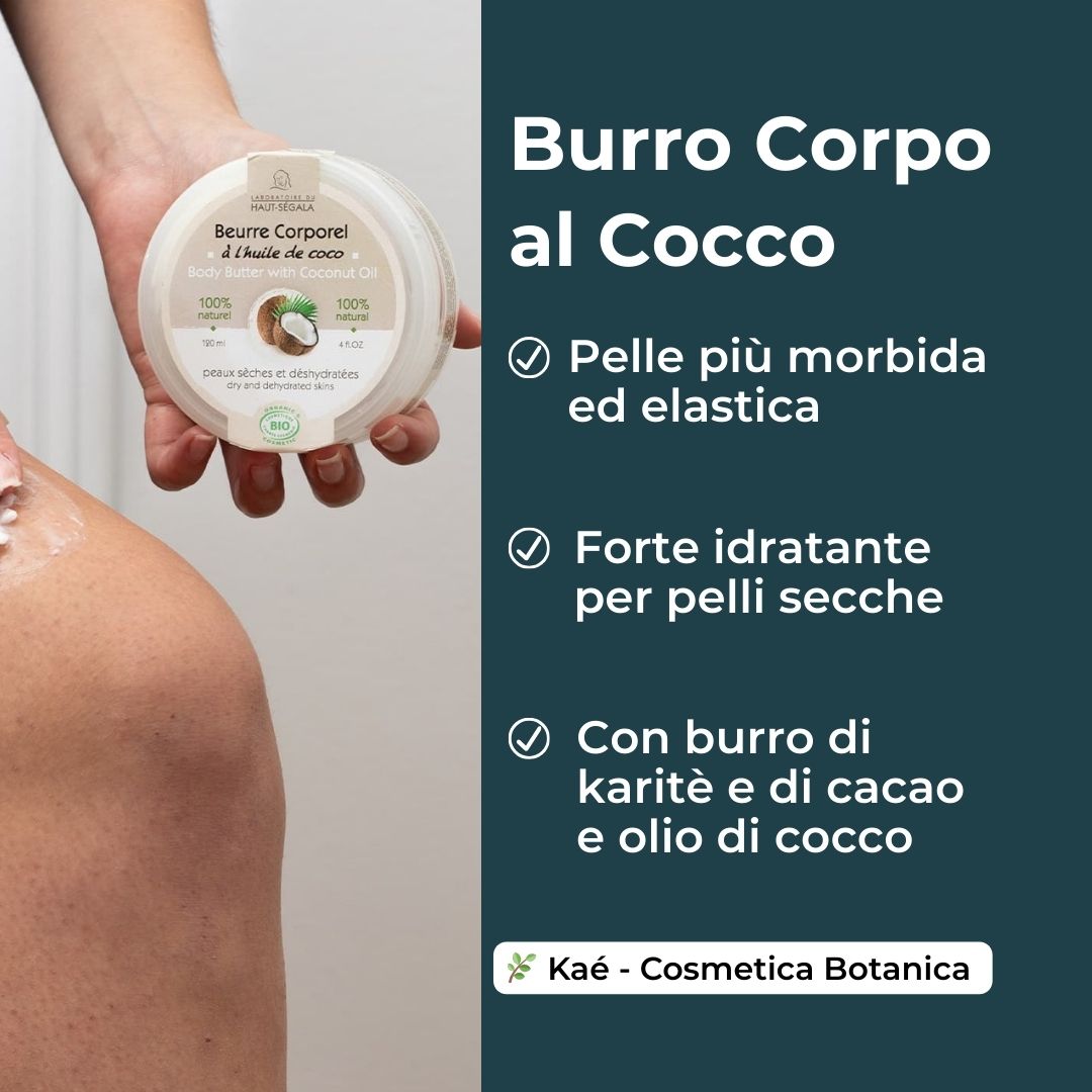 Burro Corpo all'Olio di Cocco