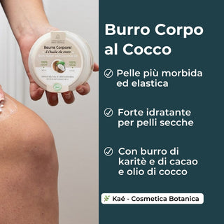 Burro Corpo all'Olio di Cocco