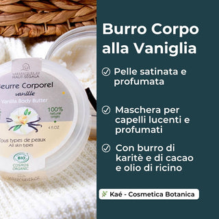 Burro Corpo alla Vaniglia