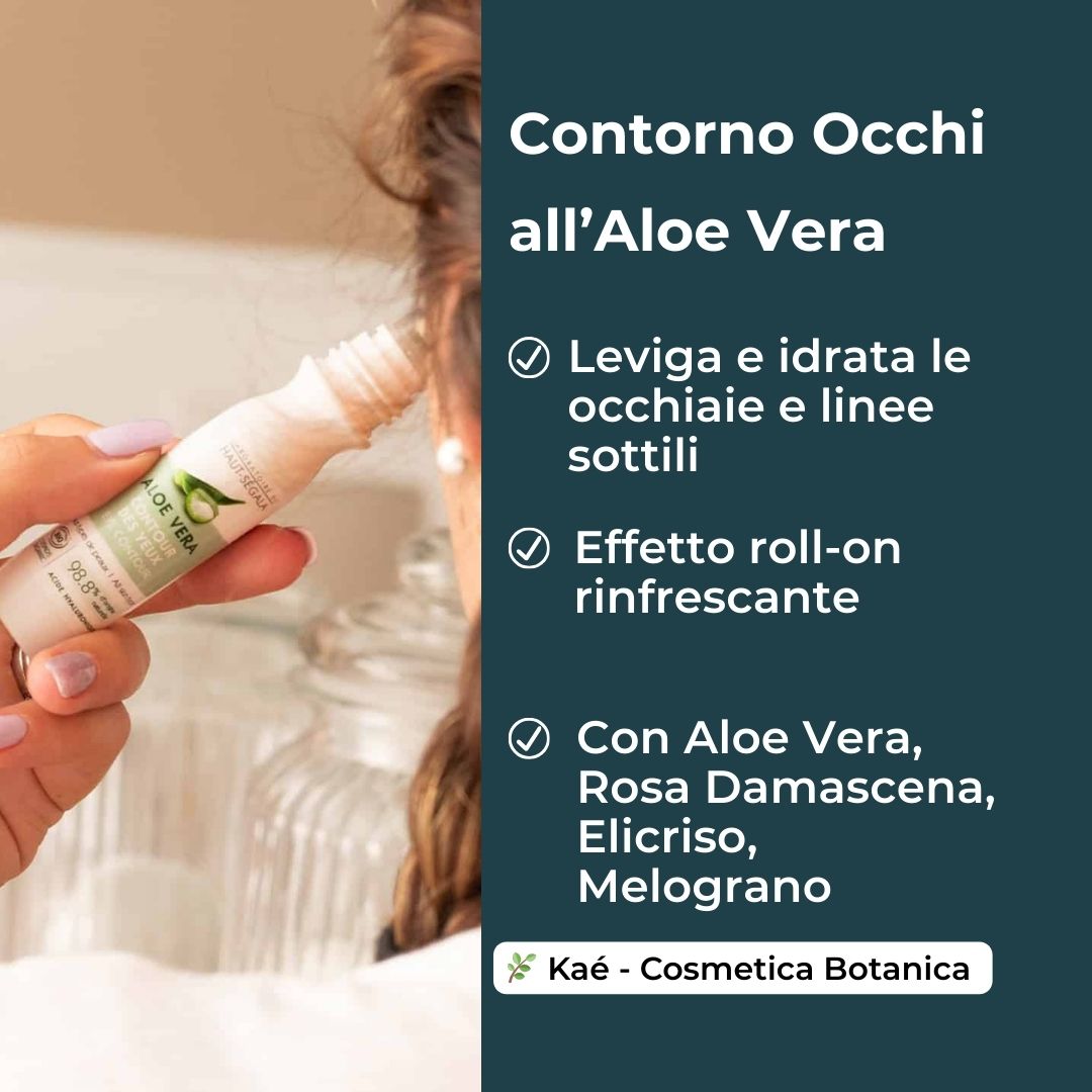 Contorno Occhi Aloe Vera e Acido Ialuronico