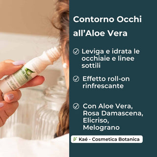 Contorno Occhi Aloe Vera e Acido Ialuronico