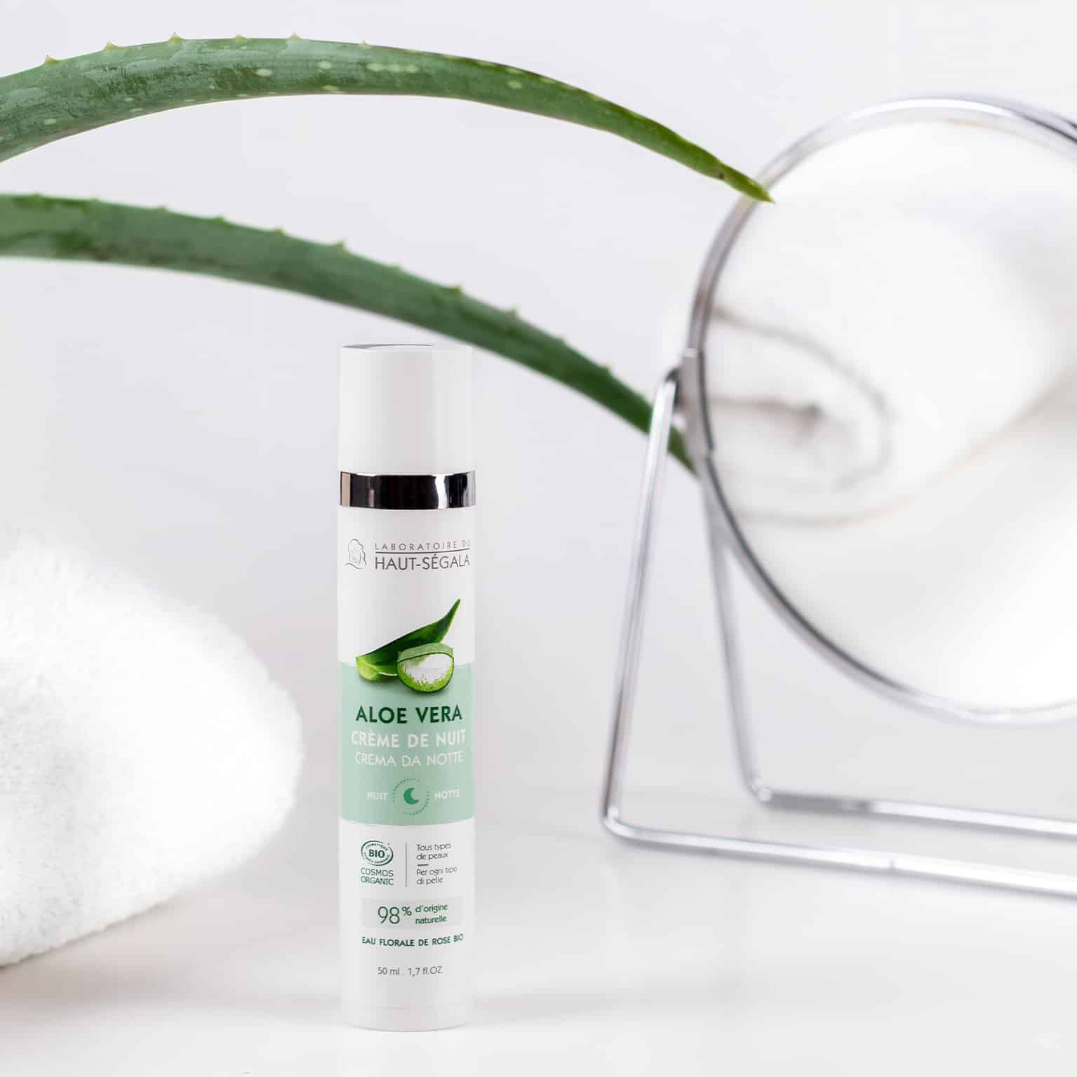 Crema Notte all'Aloe Vera