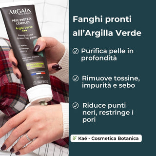 Fanghi di Argilla Verde per Viso e Corpo - 100 ml