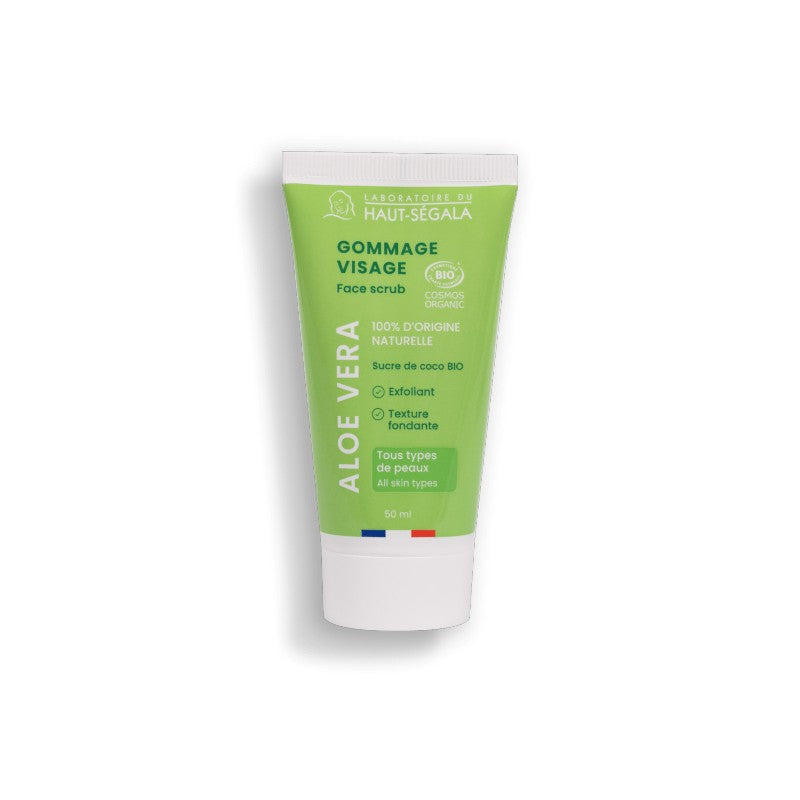 Scrub Viso Aloe Vera + Zucchero di Cocco