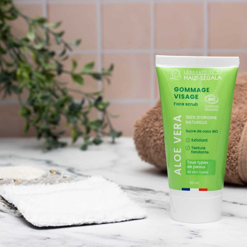 Scrub Viso Aloe Vera + Zucchero di Cocco