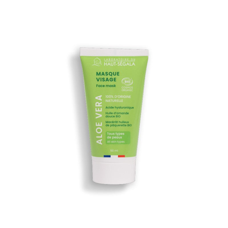 Maschera Viso Aloe Vera + Acido Ialuronico